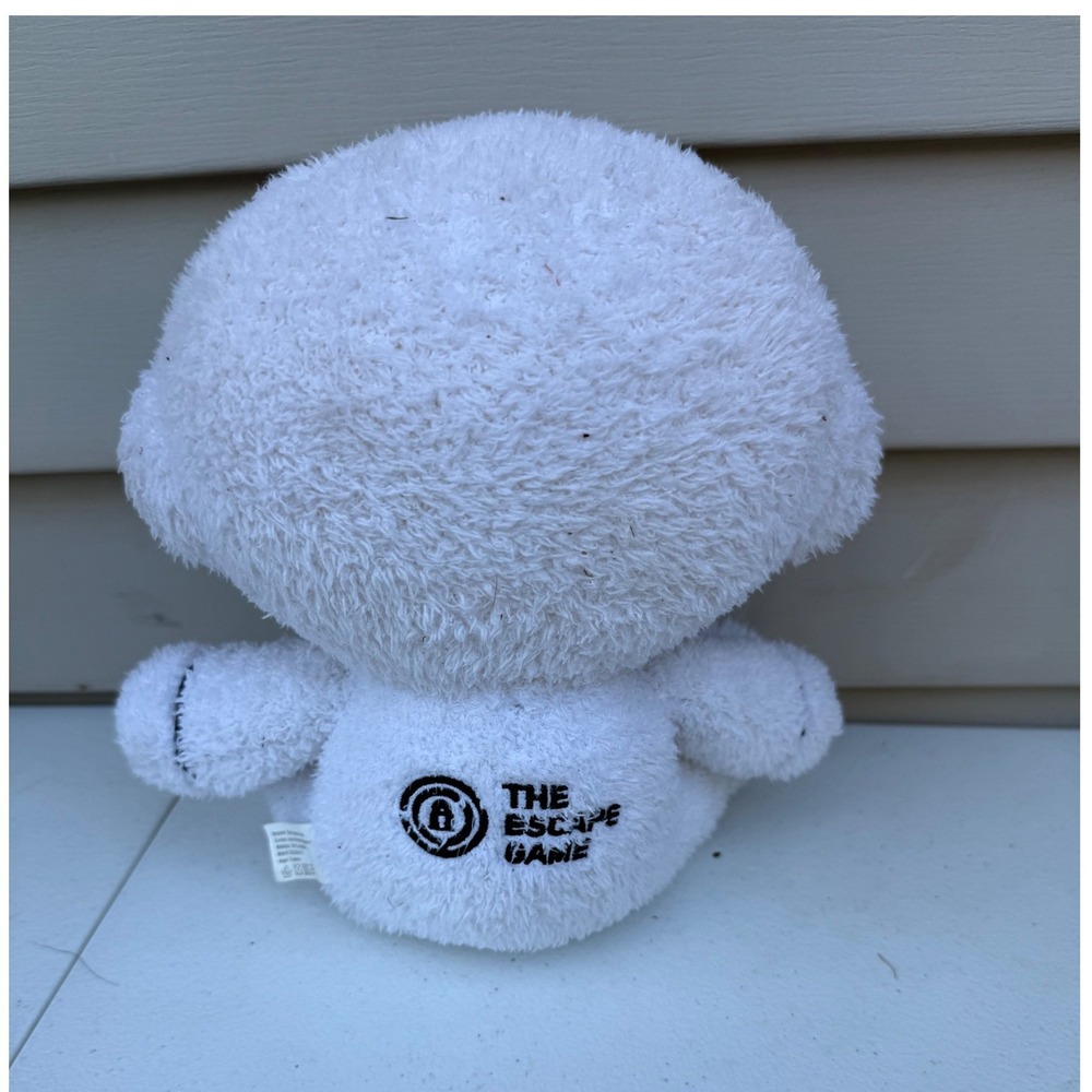 The Escape Game Astronaut Plush White Black Logo Mascot Collectible 9 Inch Toy - Picture 2 of 3